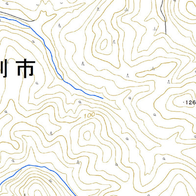 664332 中渚滑 （なかしょこつ Nakashokotsu）, 地形図
