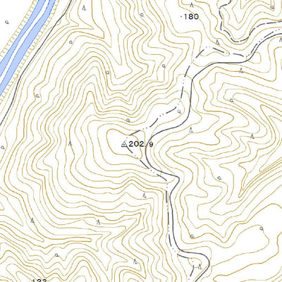 664400 卯原内 （うばらない Ubaranai）, 地形図