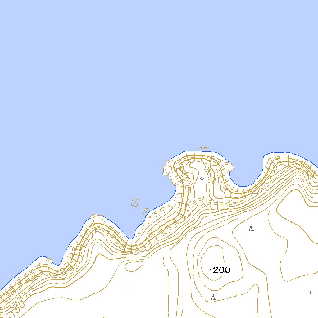 664510 知床五湖 （しれとこごこ Shiretokogoko）, 地形図 Map by 