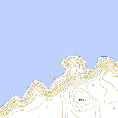 664510 知床五湖 （しれとこごこ Shiretokogoko）, 地形図