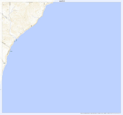 664512 知床岬 （しれとこみさき Shiretokomisaki）, 地形図