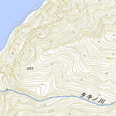 664521 ルシャ川 （るしゃがわ Rushagawa）, 地形図
