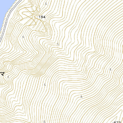 664526 国後島（くなしりとう Kunashiritou）, 地形図