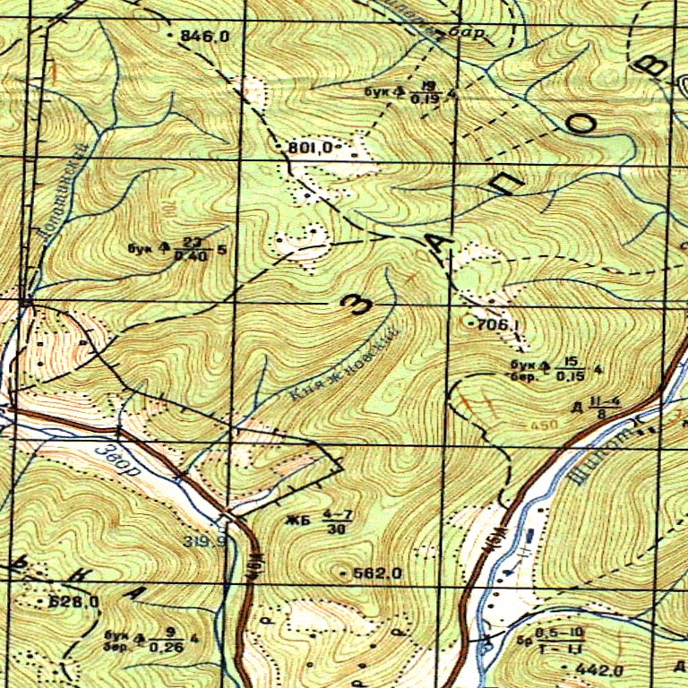 Soviet Genshtab: m34-118-4--(1985) Map by Avenza Systems Inc. | Avenza Maps