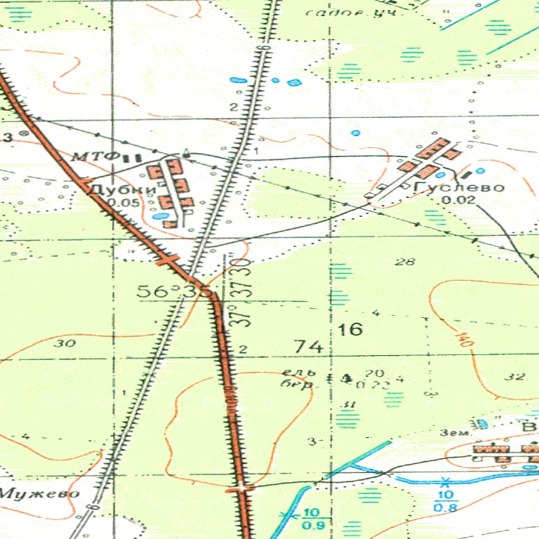 Soviet Genshtab: o37-124-1 Map by Avenza Systems Inc. | Avenza Maps