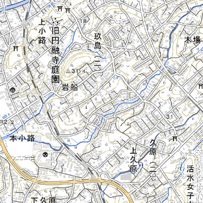 492927 大村 （おおむら Omura）, 地形図