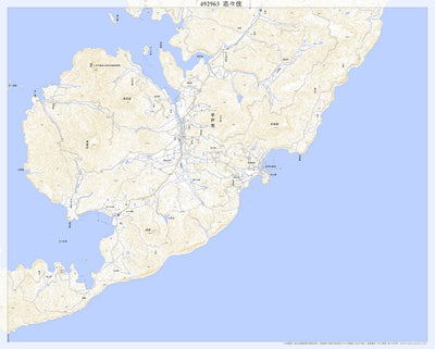 492963 志々伎 （しじき Shijiki）, 地形図