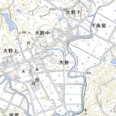 492967 有田 （ありた Arita）, 地形図