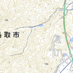 533411 鳥取南部 （とっとりなんぶ Tottorinambu）, 地形図