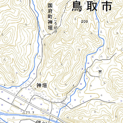 533412 稲葉山 （いなばやま Inabayama）, 地形図