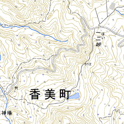 533414 村岡 （むらおか Muraoka）, 地形図