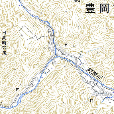 533415 栃本 （とちもと Tochimoto）, 地形図