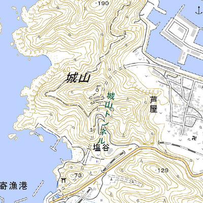 533433 浜坂 （はまさか Hamasaka）, 地形図