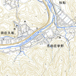 533505 久坂 （ひささか Hisasaka）, 地形図