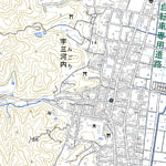 533520 四辻 （よつつじ Yotsutsuji）, 地形図