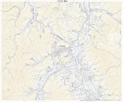 533530 峰山 （みねやま Mineyama）, 地形図