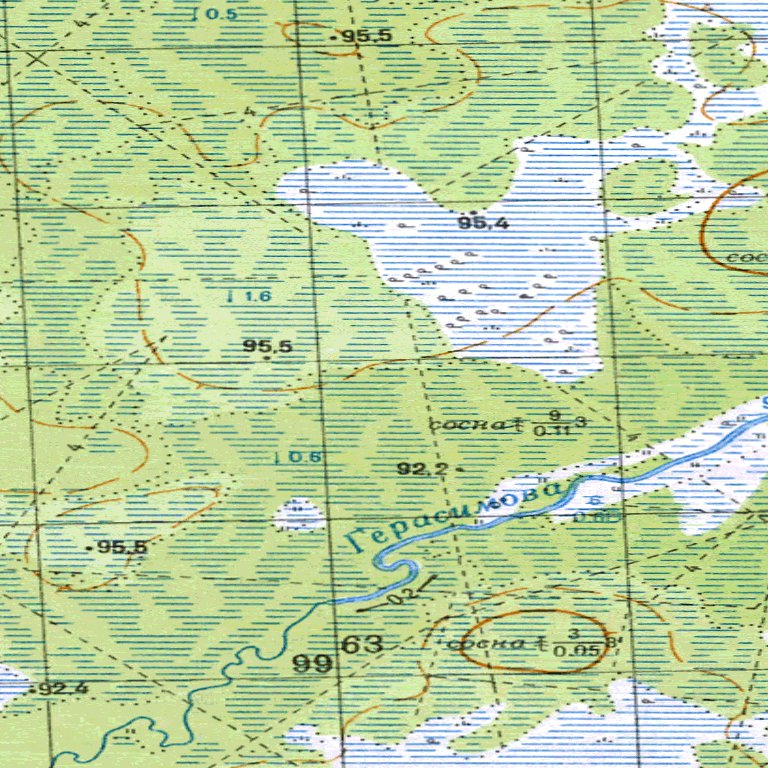 Soviet Genshtab: o44-074-3 Map by Avenza Systems Inc. | Avenza Maps