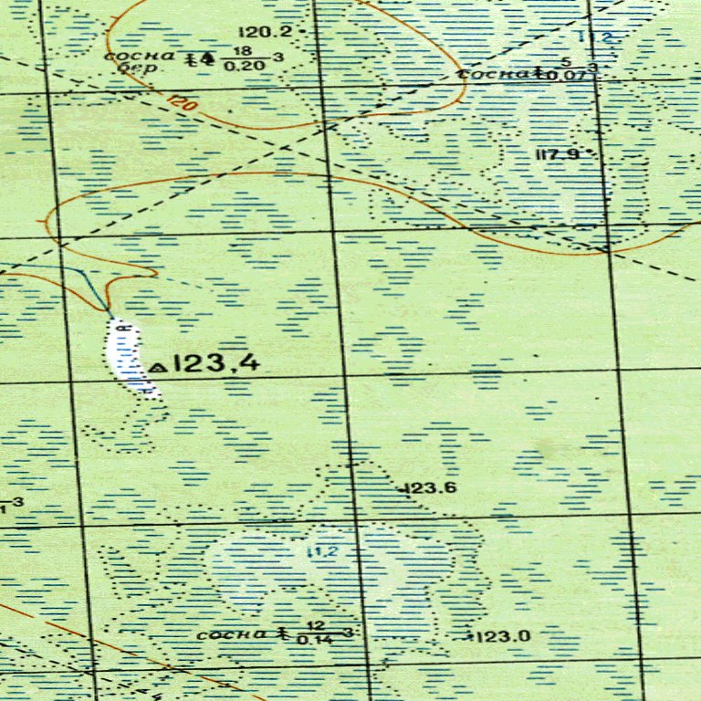 Soviet Genshtab: o44-061-2 Map by Avenza Systems Inc. | Avenza Maps