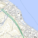 543800 諏訪 （すわ Suwa）, 地形図