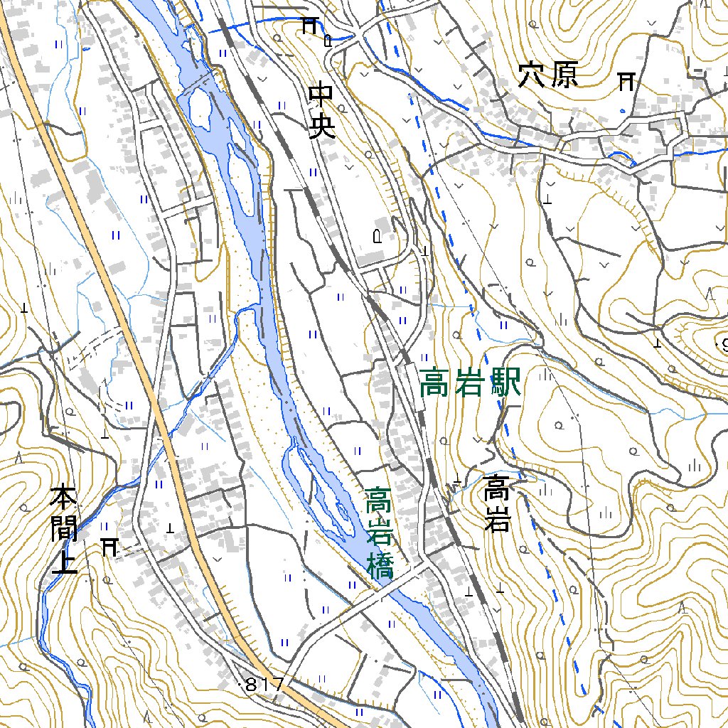 mC31【地図】根雨 [鳥取県] 明治32年（地形図[日野郡二部村福岡山製鉄 