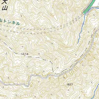 543835 南軽井沢 （みなみかるいざわ Minamikaruizawa）, 地形図