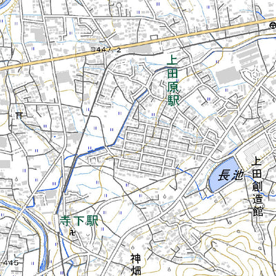 543841 別所温泉 （べっしょおんせん Besshonsen）, 地形図
