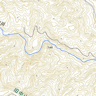 543845 軽井沢 （かるいざわ Karuizawa）, 地形図