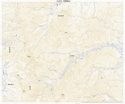 543855 浅間隠山 （あさまかくしやま Asamakakushiyama）, 地形図