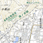 543860 稲荷山 （いなりやま Inariyama）, 地形図