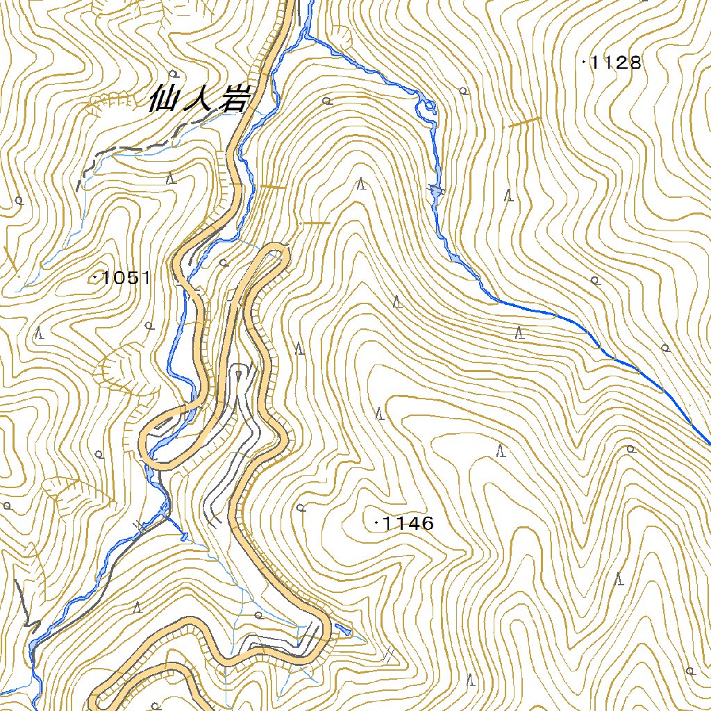 543862 菅平 （すがだいら Sugadaira）, 地形図 Map by Pacific