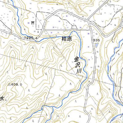 543867 金井 （かない Kanai）, 地形図