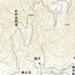 543870 信濃中条 （しなのなかじょう Shinanonakajo）, 地形図