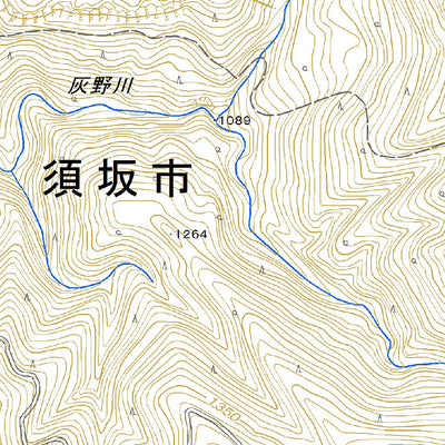 543873 御飯岳 （おめしだけ Omeshidake）, 地形図
