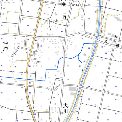 574000 羽前小松 （うぜんこまつ Uzenkomatsu）, 地形図