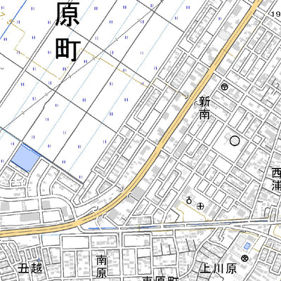 574005 大河原 （おおがわら Ogawara）, 地形図