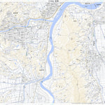 574006 亘理 （わたり Watari）, 地形図