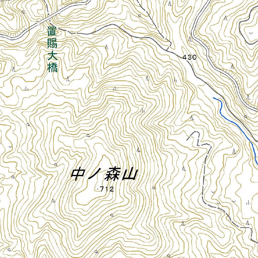 574011 羽前中山 (うぜんなかやま Uzennakayama), 地形図 Map by Pacific Spatial ...