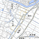 574017 仙台空港 （せんだいくうこう Sendaikuko）, 地形図