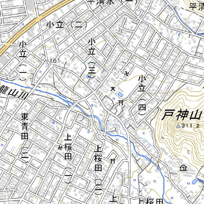 574022 山形南部 （やまがたなんぶ Yamagatanambu）, 地形図