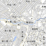 574036 仙台西北部 （せんだいせいほくぶ Sendaiseihokubu）, 地形図