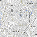 574037 仙台東北部 （せんだいとうほくぶ Sendaitohokubu）, 地形図