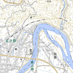 574041 左沢 （あてらざわ Aterazawa）, 地形図