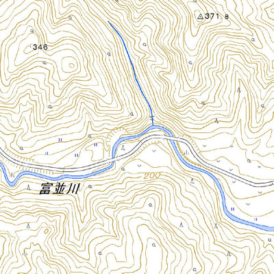 574062 富並 （とみなみ Tominami）, 地形図