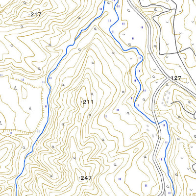 574072 海谷 （かいや Kaiya）, 地形図