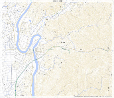584102 米谷 （まいや Maiya）, 地形図