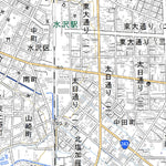 584151 水沢 （みずさわ Mizusawa）, 地形図