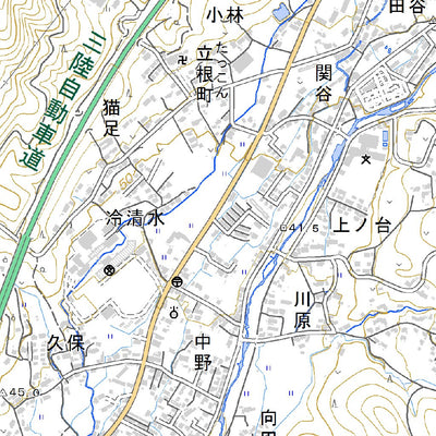 584155 盛 （さかり Sakari）, 地形図