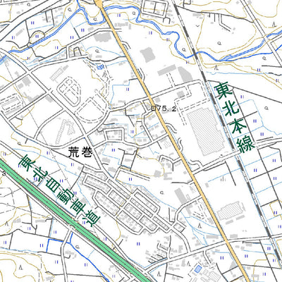 584160 金ヶ崎 （かねがさき Kanegasaki）, 地形図