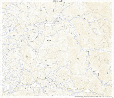584162 人首 （ひとかべ Hitokabe）, 地形図