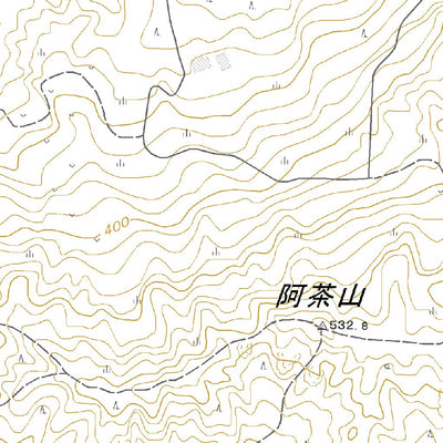 584162 人首 （ひとかべ Hitokabe）, 地形図